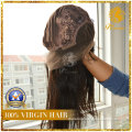 High Quality Lace Frontal Wig with 100% Peruvian Virgin Human Hair (W-006)